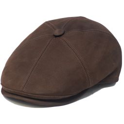 Alfonso D'Este Aversa Leather Pub Cap